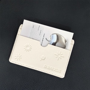 Ensemble de papeterie au design personnalisé, agenda en cuir souple A5, bloc-notes A7, prix d'usine, cadeaux de luxe - Product Image 6