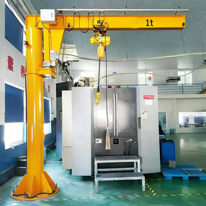 رافعة ذراعية عالية الجودة مثبتة على الأرض بحمولة <span class=keywords><strong>1</strong></span> طن و2 طن لرفع البضائع مع ضمان لمدة سنة واحدة - Product Image 3