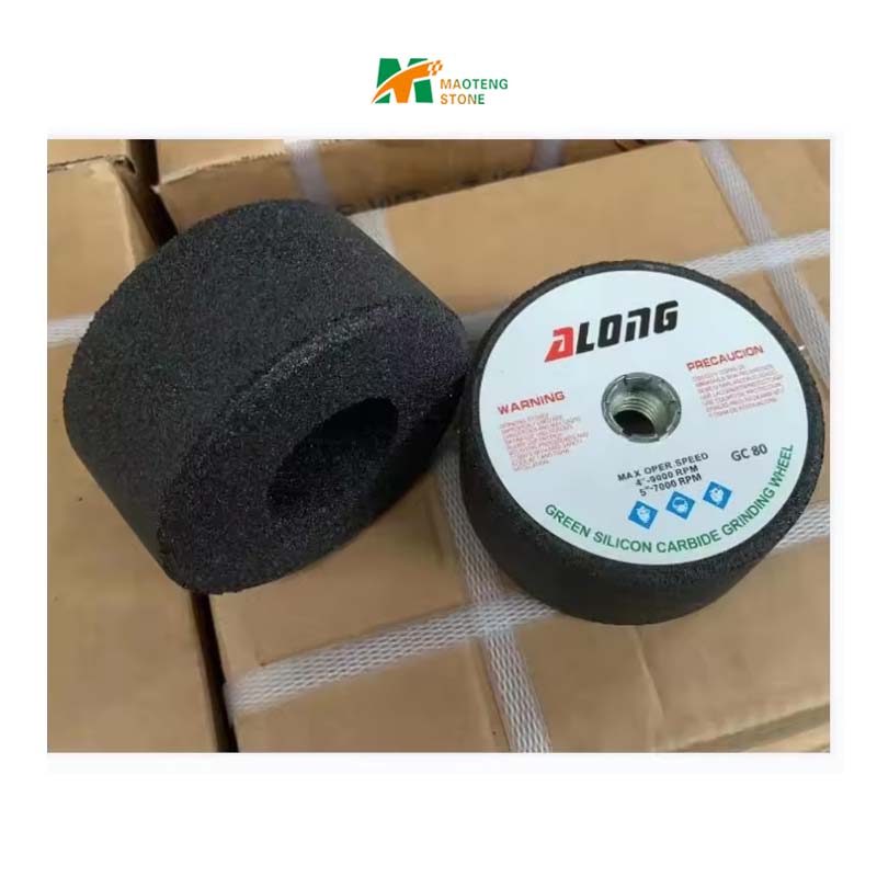 Abrasive Tools Granite Quartz Stone Cutting Diamond 5/8-11 #80 #120 Green Silicon Carbide Grinding Wheel