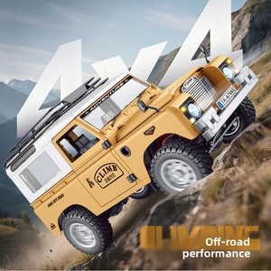 Nuevo Coche RC de Simulación de Camioneta Land Rover Defender a Escala 1:10, Juguetes Eléctricos de Plástico SG1010, Uso en Interiores y Exteriores - Product Image 2