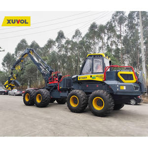 Cosechadora Forestal XUVOL OEM/ODM con Cabina Giratoria y Autonivelante, Motor de 250KW, Neumáticos de Goma, Cosechadora Forestal de 600HP con Ruedas - Product Image 3