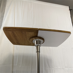 <span class=keywords><strong>Plateau</strong></span> de <span class=keywords><strong>table</strong></span> pliant en <span class=keywords><strong>teck</strong></span> 570/900x500mm,22.4/35.4x19.7 pouces Plain Marine Yacht RV Caravan TC5090 - Product Image 6