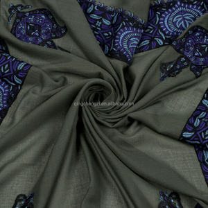 Scialle Yemeni arabo personalizzato con velo Shemagh ricamato a mano Kashmiri <span class=keywords><strong>Sufi</strong></span> arabi da uomo sciarpa Masar musulmano cappello - Product Image 6