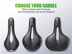 Sillín ancho para <span class=keywords><strong>bicicleta</strong></span> EasyDo, espuma viscoelástica, doble absorción de golpes, Sillín para <span class=keywords><strong>bicicleta</strong></span> City/TB/Trekking - Product Image 6