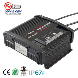 IP67 Étanche <span class=keywords><strong>Meilleur</strong></span> Vendeur Usine Fabricant 12V 10A + 24V 10A Humide Plomb Acide AGM LiFePO4 Lithium <span class=keywords><strong>Marine</strong></span> <span class=keywords><strong>Chargeur</strong></span> Intégré 2 BANK - Product Image 1