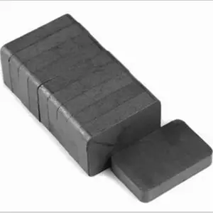 Black Ferrite Magnet Cutting Square Free Energy Magnet Especificações e tamanhos podem ser produzidos de acordo com as amostras dos clientes