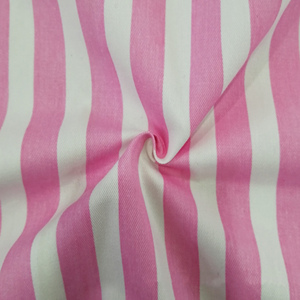 Textiles de iones de oxígeno negativos a prueba de <span class=keywords><strong>escaras</strong></span> tejido 65% poliéster 35% algodón 155gsm tela de sábana de cama de Hospital de rayas impresas - Product Image 1