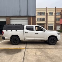 Capot rigide pour pick-up MAXUS Interstellar L, avec fenêtre arrière verrouillable, étanche et rail de toit.
