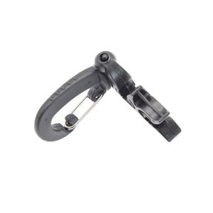 저압 호스 고정 버클 스테인레스 스틸 304 + PP 다이빙 예비 퀵 샤크 BCD 호흡 조절기 튜브 클램프 후크 - Product Image 6