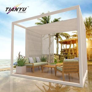 Profilé de jardinage motorisé étanche en Aluminium, équipement utilisé pour les parcs de dinde, arêtes, Pergola de gazébo haut c - Product Image 5