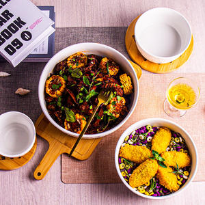 Tazón Grande de Cerámica para Sopa, 10 Pulgadas, Estilo Japonés, Olla para Sopa de Pescado al Estilo Sichuan con Patrón de Piedra Creativo - Product Image 3