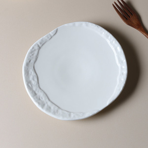 ถาดซูชิเซรามิกรูปทรงกลมลายหินสำหรับอาหารญี่ปุ่นและเสิร์ฟของหวาน - Product Image 3