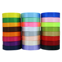Ruban de satin de 2 cm |   Ruban brillant pour la décoration de gâteaux, les cadeaux de mariage et les boîtes cadeaux |   Emballage Délicat et Élégant