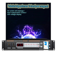 GAX-1602 contrôleur de séquence de puissance professionnel 18 canaux pour régulateur de tension de système sonore DJ