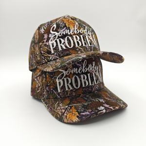 Gorra de Béisbol Deportiva Unisex de Perfil Medio Estructurada para Caza y Pesca al Aire Libre, con Bordado 3D Personalizado, Camuflaje Oxford con Puntos, Camuflaje Forestal - Product Image 4