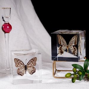 Regali personalizzati creativi incorporati in acrilico Lucite bottiglia di montatura fermacarte articoli Souvenir decorazione per la casa per bambini Educa - Product Image 1