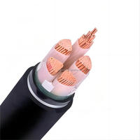 Cable de alimentación de cobre de 25mm, Cables de fabricación eléctrica de 5x10mm, Material de aislamiento XLPE para centrales eléctricas industriales 16A 30A 6mm