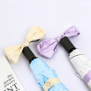 CHUVABAND 22 pulgadas 8K Creative Stripe Sunny Umbrella Venta caliente Doble propósito Viento y lluvia reforzado <span class=keywords><strong>Tres</strong></span> pliegues para viajes - Product Image 4