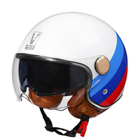 Casque demi-visage vintage de haute qualité ZoomLon 2025, vente flash, sortie d'usine, DOT, double visière, prix de gros d'usine ZoomLon