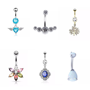 2024 Nieuwe Aanwinsten Titanium RVS Piercing <span class=keywords><strong>Navel</strong></span> Industriële Piercing Snelle Levering <span class=keywords><strong>Navel</strong></span> Piercing - Product Image 5