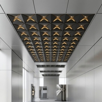 Panneaux de placage en aluminium de forme spéciale, design moderne, pour l'extérieur des bâtiments (centre commercial, villa, hôpital), imperméables, ignifuges, écologiques, artistiques