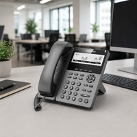 Téléphone IP d'entreprise Flyingvoice P22G, écran large 3,5 pouces, Wi-Fi 2,4 GHz, PoE, SIP 2.0, 2 lignes SIP, garantie 1 an, prise en charge du casque HP200