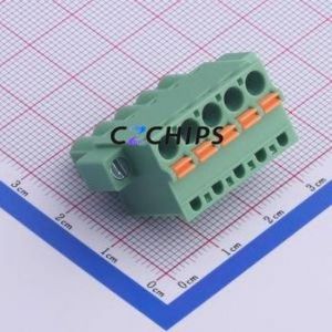 KF2EDGKDM-5.0-5P Plug-in Terminal Block P=5mm Connector Plug Screw Fixing 1x5P 5mm - Product Image 2