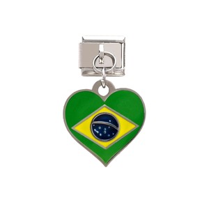 สร้อยข้อมือสแตนเลสสตีลรูปหัวใจสไตล์อิตาลี ของขวัญเครื่องประดับสำหรับทุกเพศ - Product Image 5