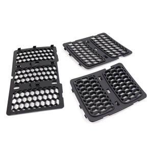Rejilla Delantera para Jeep Grand Cherokee, Rejilla de Radiador de ABS Negro con Diseño de Panal de Abeja, Pieza de Repuesto para Modelos 2014-2016 - Product Image 3