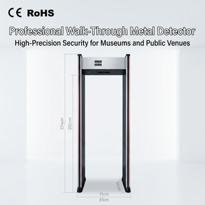 Détecteur de métaux KMS Walk Through, 6, 12, 18, 24 zones sélectionnables, AC90V 250V 35W 60kg, portique de <span class=keywords><strong>sécurité</strong></span> pour aéroports, bijouteries - Product Image 1