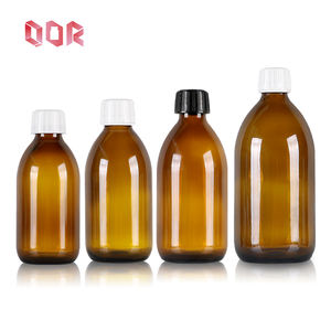 Botellas de vidrio ámbar premium de 1oz, 2oz, 4oz, botellas de boca estrecha para suplementos líquidos, con sello a prueba de manipulaciones, tipo Boston. - Product Image 4