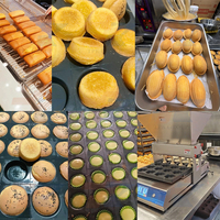 Machine de dépose de pâte à gâteau, machine à garnir les cupcakes, machine à injecter la crème pâtissière pour gâteaux éponge à base de lait