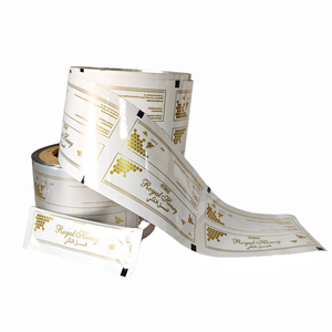 Envasado de plástico impreso personalizado <span class=keywords><strong>Royal</strong></span> Honey Sachet BOPP PET aluminio PE líquido suave laminado Material película - Product Image 2