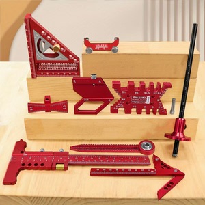 Kit d'outils de mesure pour le travail du bois avec boîte de rangement, plan de conception et de mise en plan pour projets de menuiserie, kit d'assistance à l'assemblage - Product Image 5