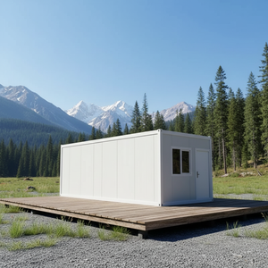 Maisons Conteneurs Préfabriquées Pliantes 20 Pieds 40 Pieds à Installation Rapide, Petites Habitations Préfabriquées Pliables, Bureau de Chantier - Product Image 2