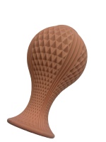 Vase à texture diamant torsadée imprimé en 3D, fabriqué en Chine (Guangdong), prend en charge les fichiers STL/STEP/STP