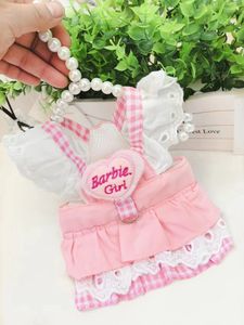 Vestido de Verano Ligero para Perro, Estilo Princesa, Talla XS, Falda Corta con Cordón - Product Image 5