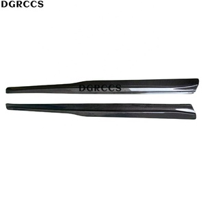 For 3 Series F30 2012-2018 PSM Style True Carbon Fiber Polished Side Skirt with Easy Installation and Side Wings - Product Image 3