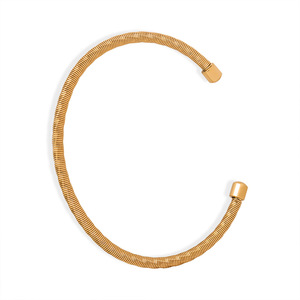 <span class=keywords><strong>Bracelet</strong></span> minimaliste géométrique à ligne torsadée élastique, étanche, plaqué or 18 carats, <span class=keywords><strong>en</strong></span> acier inoxydable, <span class=keywords><strong>bracelet</strong></span> manchette, bijoux femme - Product Image 6