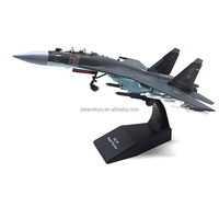 Diecast askeri uçak modeli 1/100 Su-35 süper Flanker rusya uçak sovyetler birliği donanma ordusu Su35 avcı uçağı modelleri