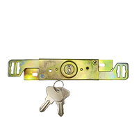 Composants de porte roulante jaune galvanisée moderne, volet roulant, serrure de cylindre de porte