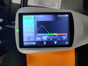 Farb differenz messer mit großer Kapazität und 1 Jahr Garantie 99,9% Genauigkeit für die Qualitäts kontrolle Farbmessung tests - Product Image 3