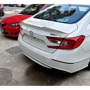 For Honda Accord 10th Gen 2018-2022 Body Kit Car Rear Spoiler Gloss <b>Black</b> Sport Style Rear Trunk <b>Wing</b> Spoiler Car Accessories - Product Image 4