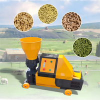 Machine de traitement des granulés Youwell haute efficacité 4,5 kW pour volailles/bovins/poissons, capacité 90-180 kg/h, granulés personnalisables