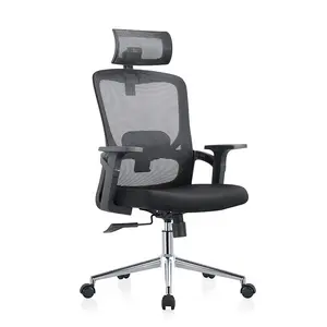 Cheap Price High Back Gas Lifting Office Staff Visitor Chair Swivel Executive Ergonomic Task Mesh Office Chair