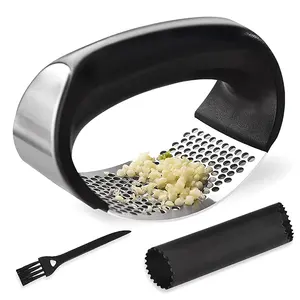 Accesorios de utensilios de cocina multiusos Kitchen Life Hack Gadget Chopper Prensa trituradora de ajo inoxidable