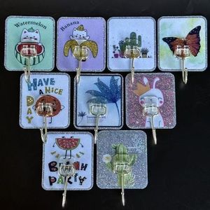 Nuevo gancho de polvo de oro de alta resistencia, tamaño grande, sin necesidad de taladrar, gancho adhesivo para cocina, sin dejar rastro, para pared de baño y hogar. - Product Image 3