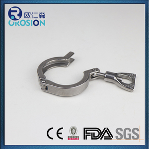 201/304/316 Thép Không Gỉ Phù Hợp Vệ Sinh Cấp Độ Chính Xác Đúc Nhanh Kẹp Kẹp Cho End Ống Doanh Chuck Hoop Phụ Kiện - Product Image 5