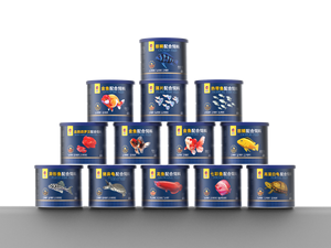 イルカ工場 新シリーズ 金魚用飼料 220g缶 色彩強化飼料 沈下性 スピルリナ＆アスタキサンチン配合 45％タンパク質 - Product Image 4