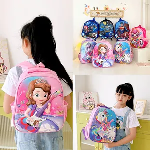 New Wholesale Fashion Cute Boys Kindergarten Schoolbags For Kids Cartoon Character Schoolbag Girls Backpack Schoolbag
